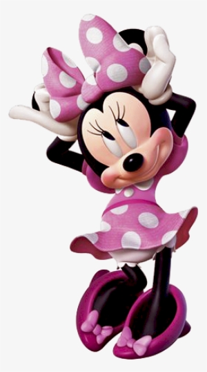 Pink Minnie Mouse Png Gifs Da Minnie Fundo Transparente, - Sticker Jumbo Disney Minnie