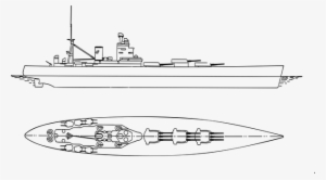 Battleships, Britain, British, Combat - Outline Of A Battleship