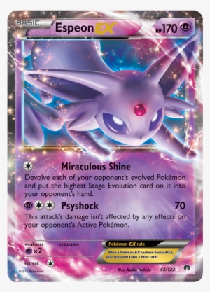 Narode Says This Is The Breakpoint Card That You Want - Pokemon Espeon Ex Card