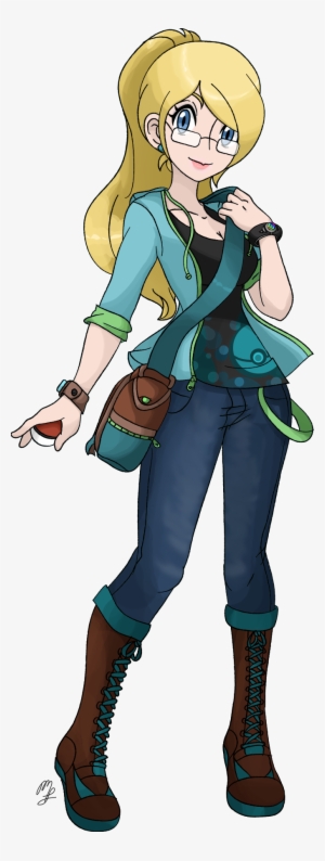 I Think You Would Look Like This If You Were A Pokemon - Blonde Female Pokemon Trainer