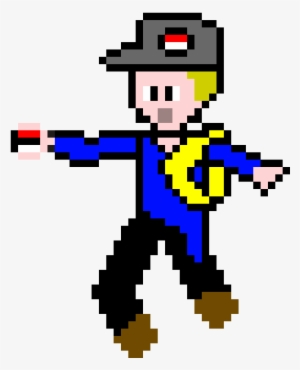 Max Pokemon Trainer Sprite - Cartoon