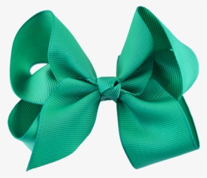 Grosgrain Ribbon Hair Bow Large - Satin