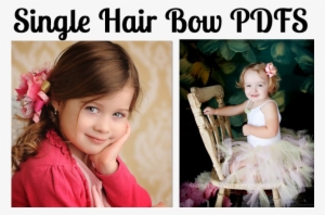 Funky Loopy Hair Bow, Easter Twisted Hair Bow - Flower Girl