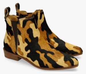 Ankle Boots Marlin 13 Hair On Camo - Chelsea Boot