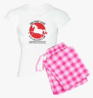 Women's Longmire Tv Show Red Pony Cafe White Pajamas - Red Pony Cafe Journal