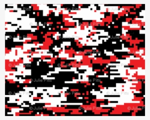 Digital Camo Red - Red Digital Camo