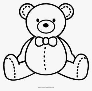 Dibujo De Oso Peluche Para Colorear Ultra Coloring - Baby Stuff Drawing Transparent