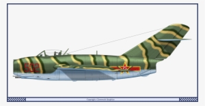 Mig-15 Chinese Camo Views - Mig 15 Chinese