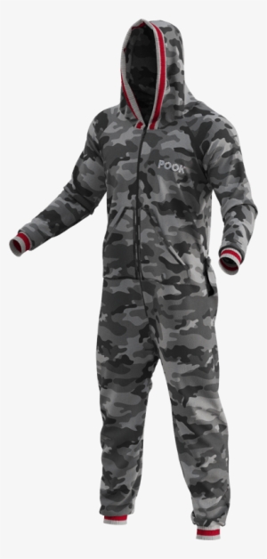 Camo Adult Onesie For Men And Women - Pook Camo Onesie