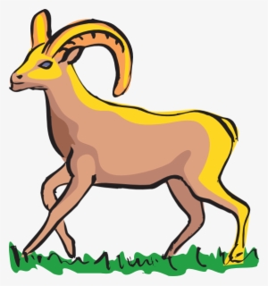 Original Png Clip Art File Walking Bighorn Sheep Art
