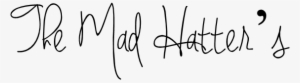 Mad Hatter Word Art