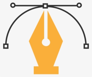 Open - Pen Tool Vector Png