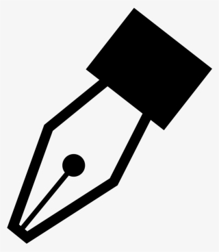 208 × 240 Pixels - Pen Icon Png Black