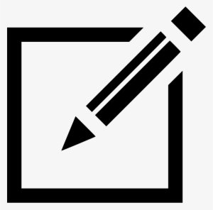 Note Clipart Pencil Icon - Pen White Icon Png
