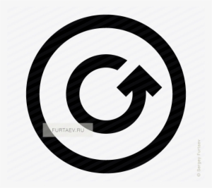 Vector Icon Of Refresh Arrow Inside Circle - Quotation Marks Svg Svg