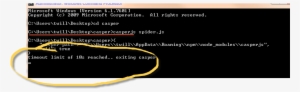 Casperjs Exit Png - Working Directory