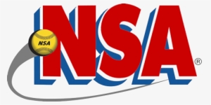 Nsa Softball Sticker Satu Sticker - Nsa Softball Logo