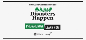 Fema Nat'l Preparedness Month 2018 Logo - 2018 National Preparedness Month