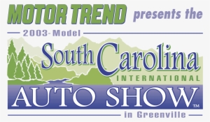 South Carolina International Auto Show Logo Png Transparent - Poly/cotton Twill Banner-screen Printed
