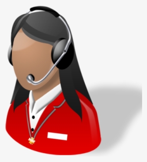 Lady, Receptionist, Support, Woman Icon - Lady Receptionist Icon