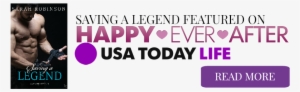 Sal On Usa Today Website Button - Saving A Legend: A Kavanagh Legends Novel
