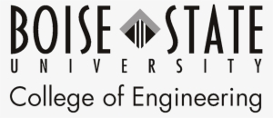 Coen Logo Black Transparent Background - Boise State University