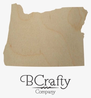 Wooden Oregon State Shape Cutout - Oregon Shape