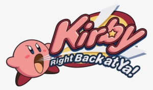 Svg Royalty Free Download Right Back At Ya The Fudge - Right Back At Ya Kirby