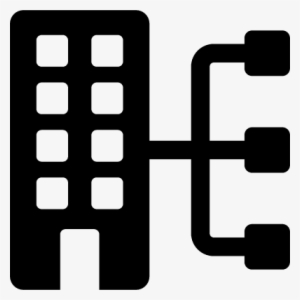 Wired Connection Silhouette Vector - Icon