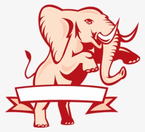Banner Freeuse Library Collection Of High Quality Baton - Delta Sigma Theta Elephant White Background
