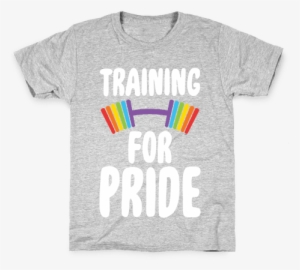 Training For Pride Kids T-shirt - Funny Pokemon Go Shirts