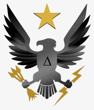 Delta Company Logo - Golden Eagle