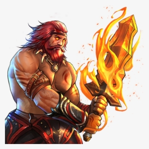 Troop Fire Giant - Gems Of War Fire Giant