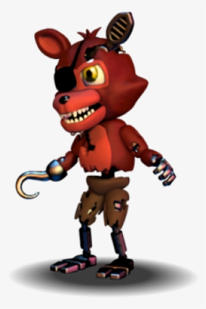 Fnaf World Png Image Black And White Library - Fnaf World Sinister Foxy
