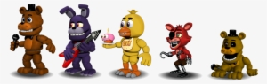 Fnaf World Num Keys Png - Fnaf World Fnaf 1 Characters