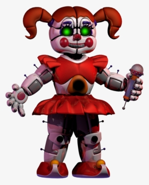 Graphic Free Stock Enderkillers World Update Concept - Fnaf Circus Baby Png