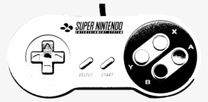 Snes Controller White Png - Nintendo Snes Glass