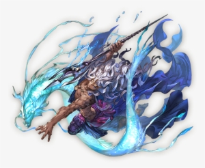 The Noble Beast That Controls The Ebb And Flow Of The - Granblue Fantasy Poseidon