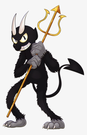 The Devil By Xgglitch - Cuphead Devil Png