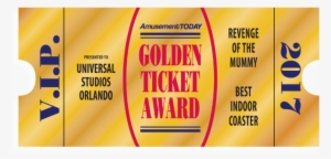 In The 2017 Amusement Today International Poll, Experienced - Golden Ticket Awards 2017