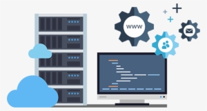 Hosting Servers Graphic - Website Hosting