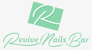 Revive Logo With Name Png - Nail Salon