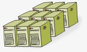 This Free Icons Png Design Of Comic-style Servers