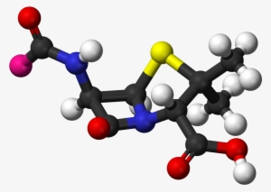 Penicillin Nucleus 3d Balls - Penicillin Structure
