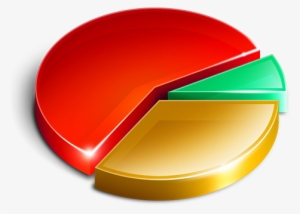 3d Chart 4 Icon Png - 3 Pie Chart Png