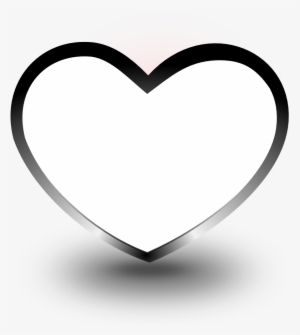 White Valentine Heart Png