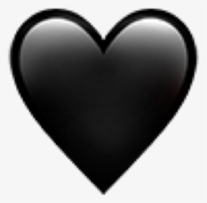 Significance Of Black Heart Emoji Database Of Emoji - Black Heart Emoji Ios 10