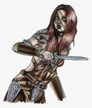The Elder Scrolls - Skyrim Aela Png