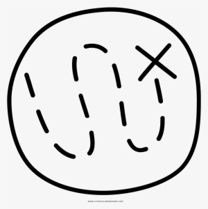 Treasure Map Coloring Page - Line Art