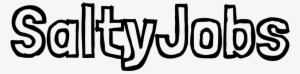 Cropped Saltyjobs Logo 1 - Watercolour T-shirt